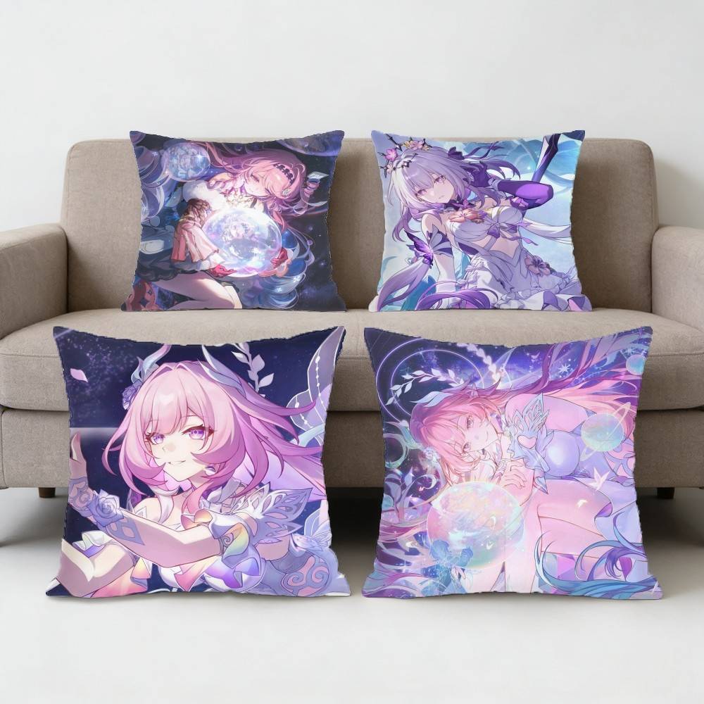 Home Textiles Inc - C-Cyrene H-Honkai 스타 레일 베개 케이스