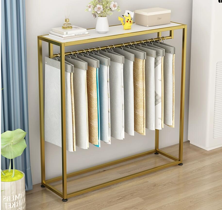 Home Textiles Curtains - 커튼 걸이 카드 디스플레이 스탠드, 바닥형