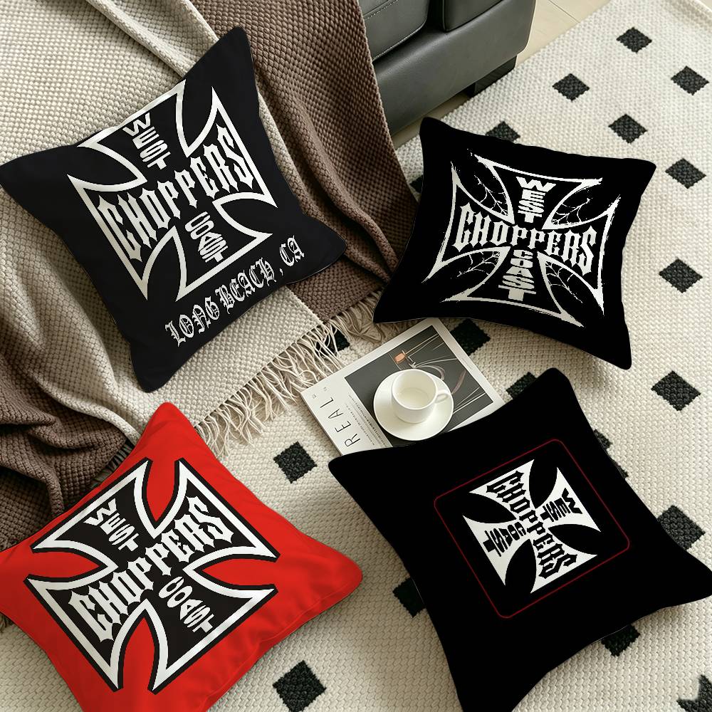 Home Textiles Inc - 웨스트 C-Coast C-Choppers 베개 선물 홈