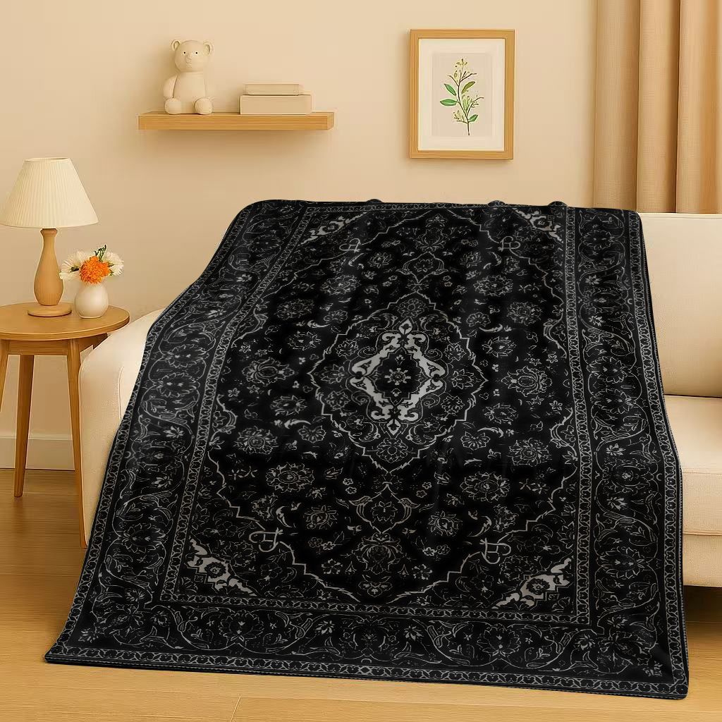 3D 고급 페르시아 터키 보헤미안 플란넬 담요, 매우  - Home Textiles Luxury 리뷰 및 가격