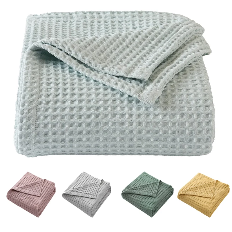 프리미엄 순면 와플 직조 보온 담요, 부드럽고 편안한  - Wool Blanket Herringbone 리뷰 및 가격