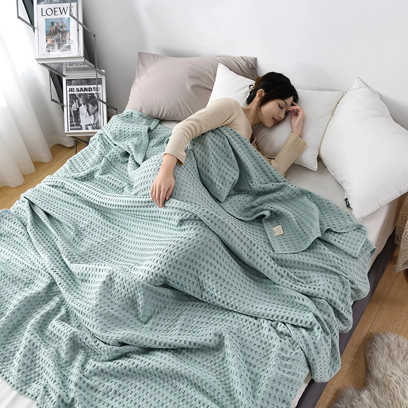 프리미엄 순면 와플 직조 보온 담요, 부드럽고 편안한  - Wool Blanket Herringbone 리뷰 및 가격