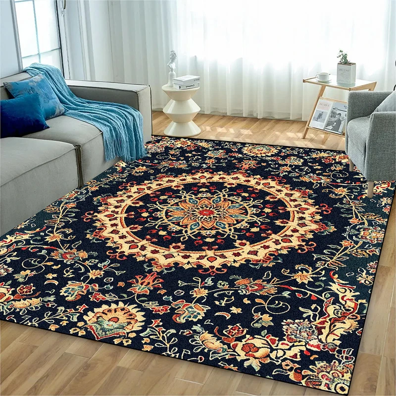 빈티지 페르시안 스타일 럭셔리 오리엔탈 카펫, 거실 및 - Home Textiles Luxury 리뷰 및 가격