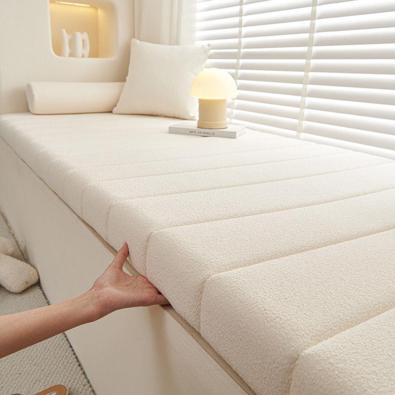 탈부착 가능한 테디 벨벳 창문 쿠션 고급 모던 스타일  - Home Textiles Luxury 리뷰 및 가격