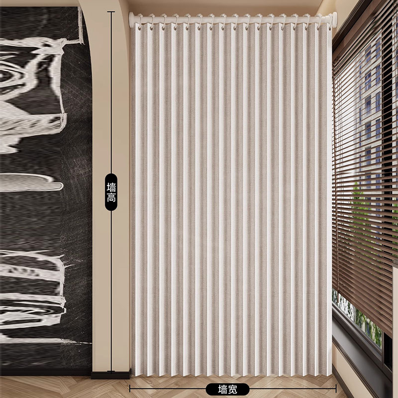 접이식 아코디언 도어 커튼, 개폐식 주름형 룸 디바이더 - Home Textiles Curtains 리뷰 및 가격