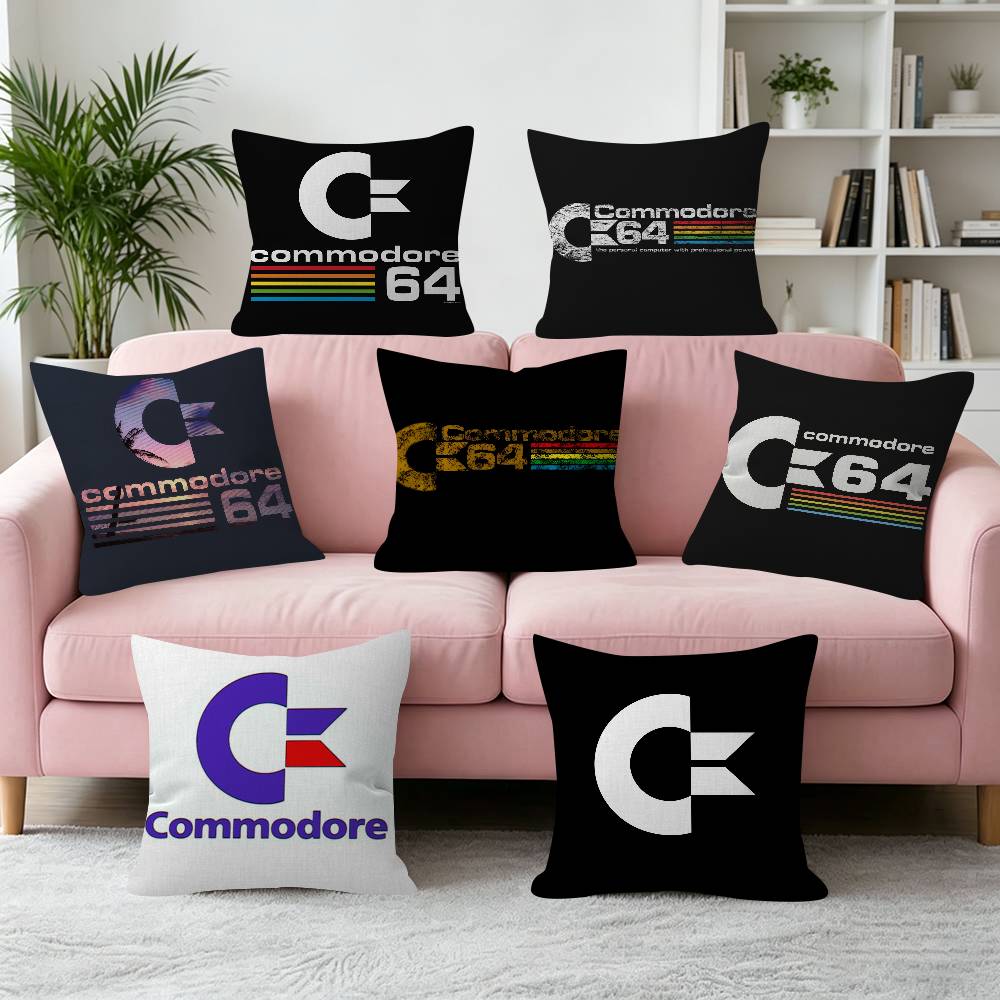 클래식 C-Commodore 64 레트로 쿠션 쿠션 커 - Home Textiles Inc 리뷰 및 가격