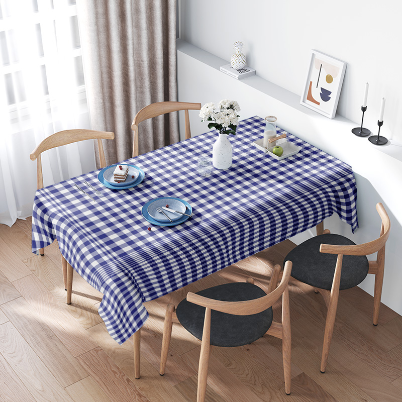 클래식 체크 무늬 식탁보 - 다이닝 룸 장식용 프리미엄 - Home Textiles Premium 리뷰 및 가격