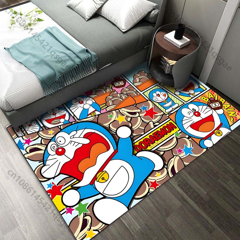 일본 D-도라에몽 친구들과 함께 프린트 카펫 거실 침실 - Home Textiles Luxury 리뷰 및 가격