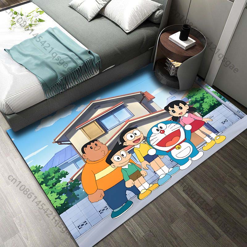일본 D-도라에몽 친구들과 함께 프린트 카펫 거실 침실 - Home Textiles Luxury 리뷰 및 가격